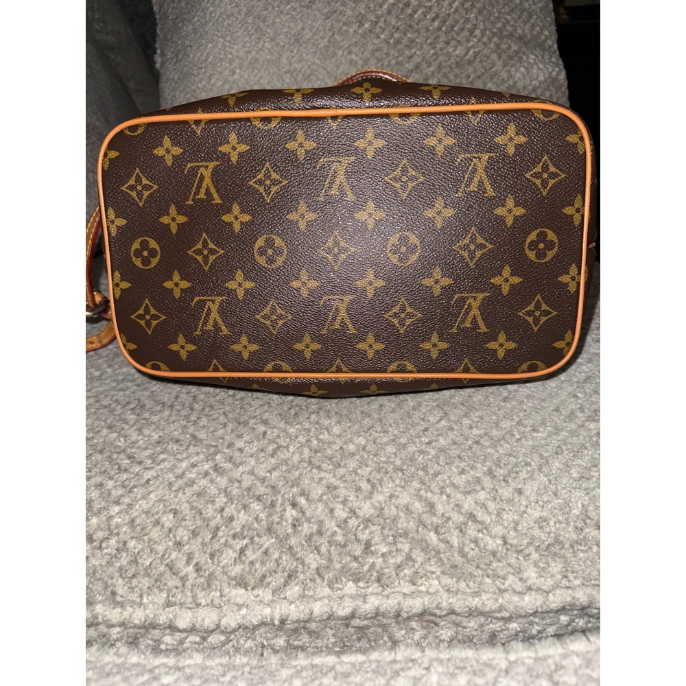 Louis Vuitton Palermo PM Monogram Canvas Handbag Brown Tote M40145 - Picture 8 of 16